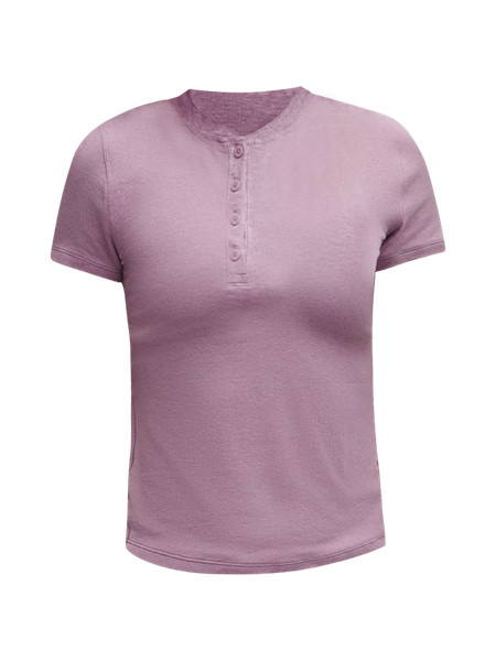 Hold Tight Short-Sleeve Henley | Women's Short Sleeve Shirts & Tee's | lululemon | Lululemon (US)