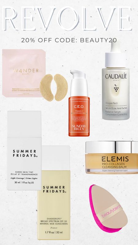 Some of the best beauty products at 20% off!! Elemis cleansing balm, summer Fridays sunscreen, caudalie vinoperfect and more!

#LTKbeauty #LTKsalealert