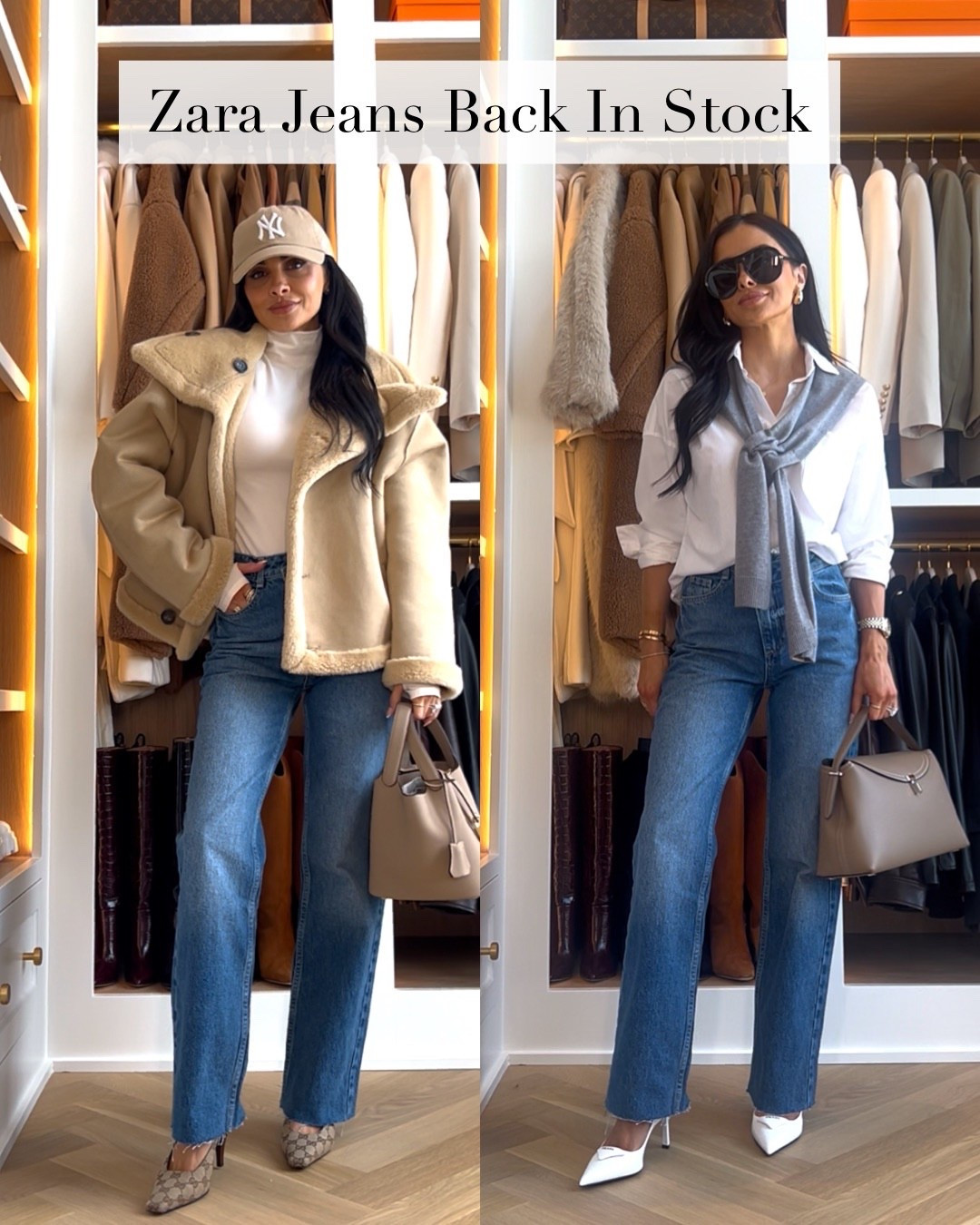 Some of my most asked about denim from Zara is finally back in stock! These jeans are perfect for an elevated office look or casual spring outfit. 

Zara Crossed Waist Jeans - wearing size 0

Miamiamine outfit inspiration Zara denim restock chic outfit inspiration office outfit workwear style casual spring style elevated basics luxe looks 

#LTKWorkwear #LTKPetite #LTKOver40