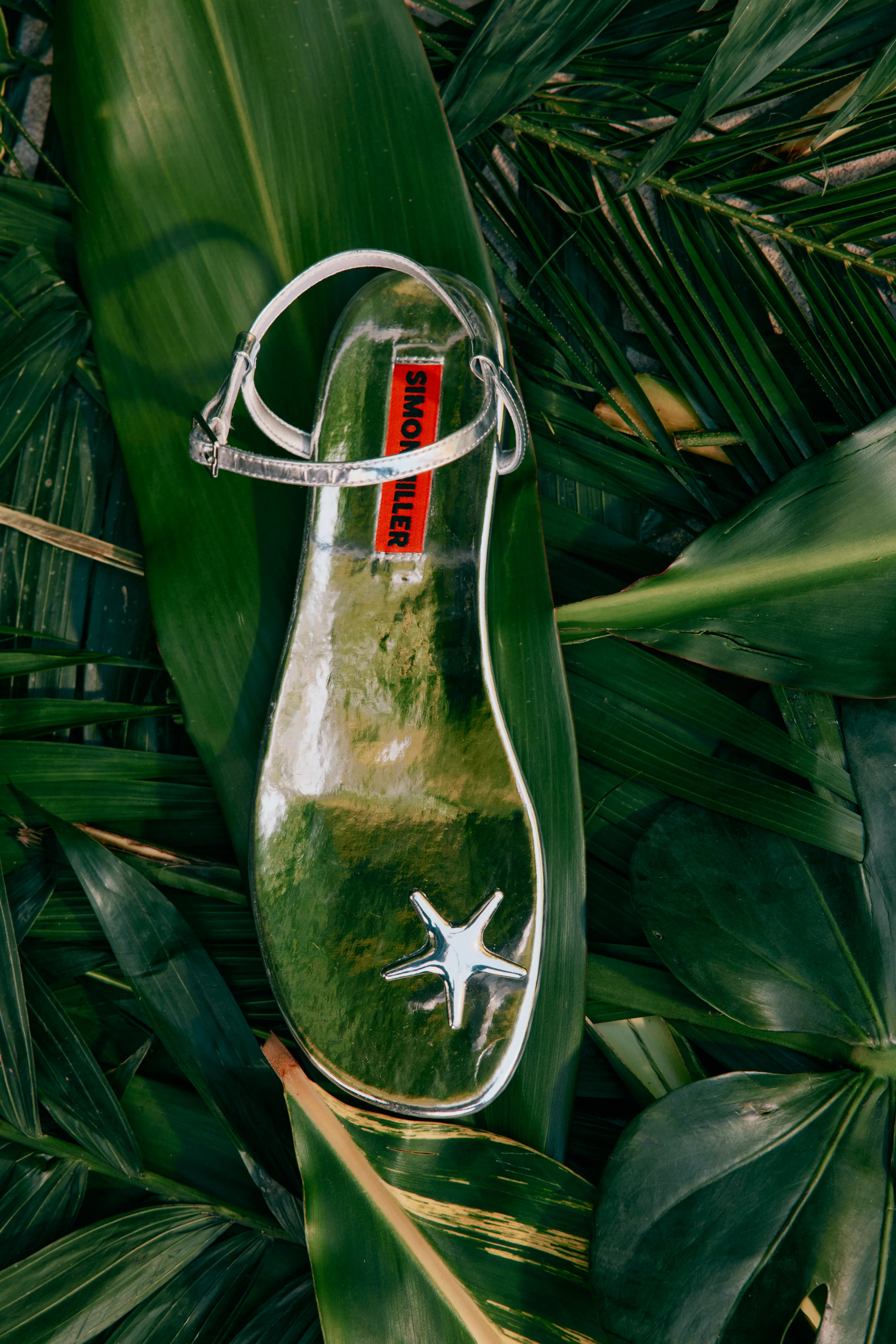 Starfish
           Sandal In Silver | Simon Miller