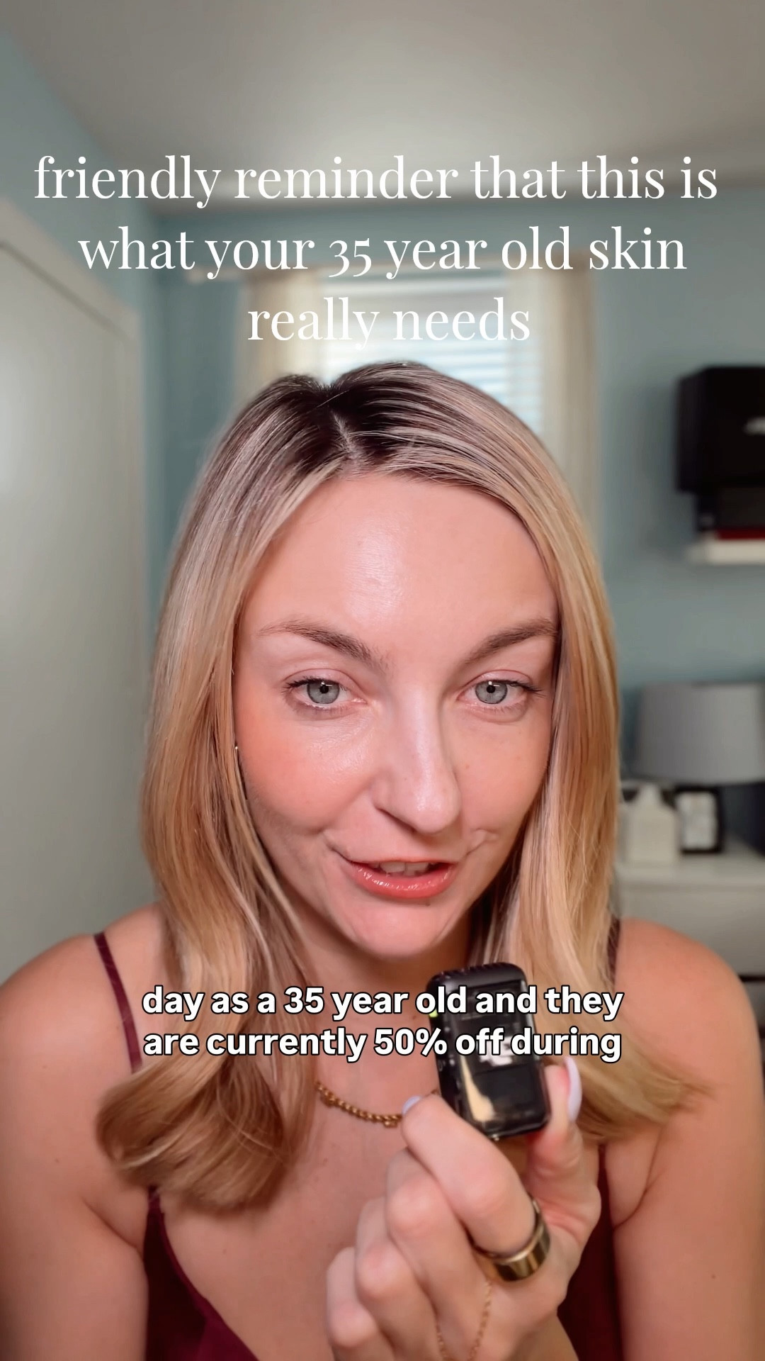 @ULTA Beauty 21 Days of Beauty event is here, and this is what I’m repurchasing right now because it’s 50% off and because my 35-year-old skin loves it!!! #ulta #ad #ultabeauty 

#LTKBeauty #LTKgrwm #LTKselfcare