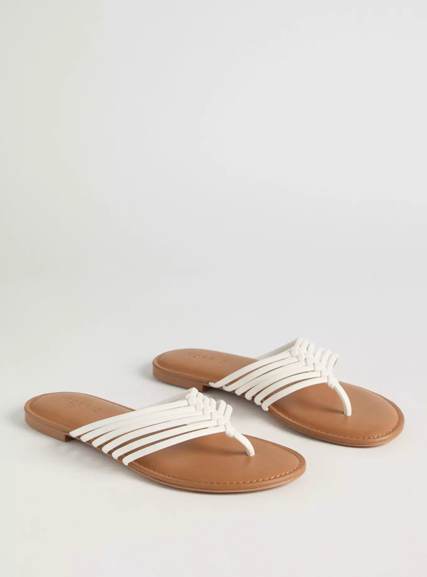 Strappy Braided Flip Flop (WW) | Torrid (US & Canada)