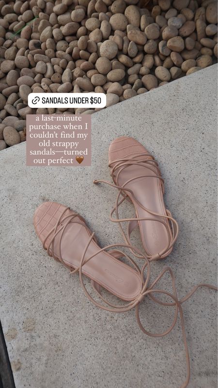 Strappy sandal season / love these for vacation; perfect to dress up or down. I’m between sizes and took my larger size

Under $50
summer style
Summer shoes
Amazon find
Amazon shoes



#LTKFindsUnder50 #LTKFindsUnder100 #LTKShoeCrush