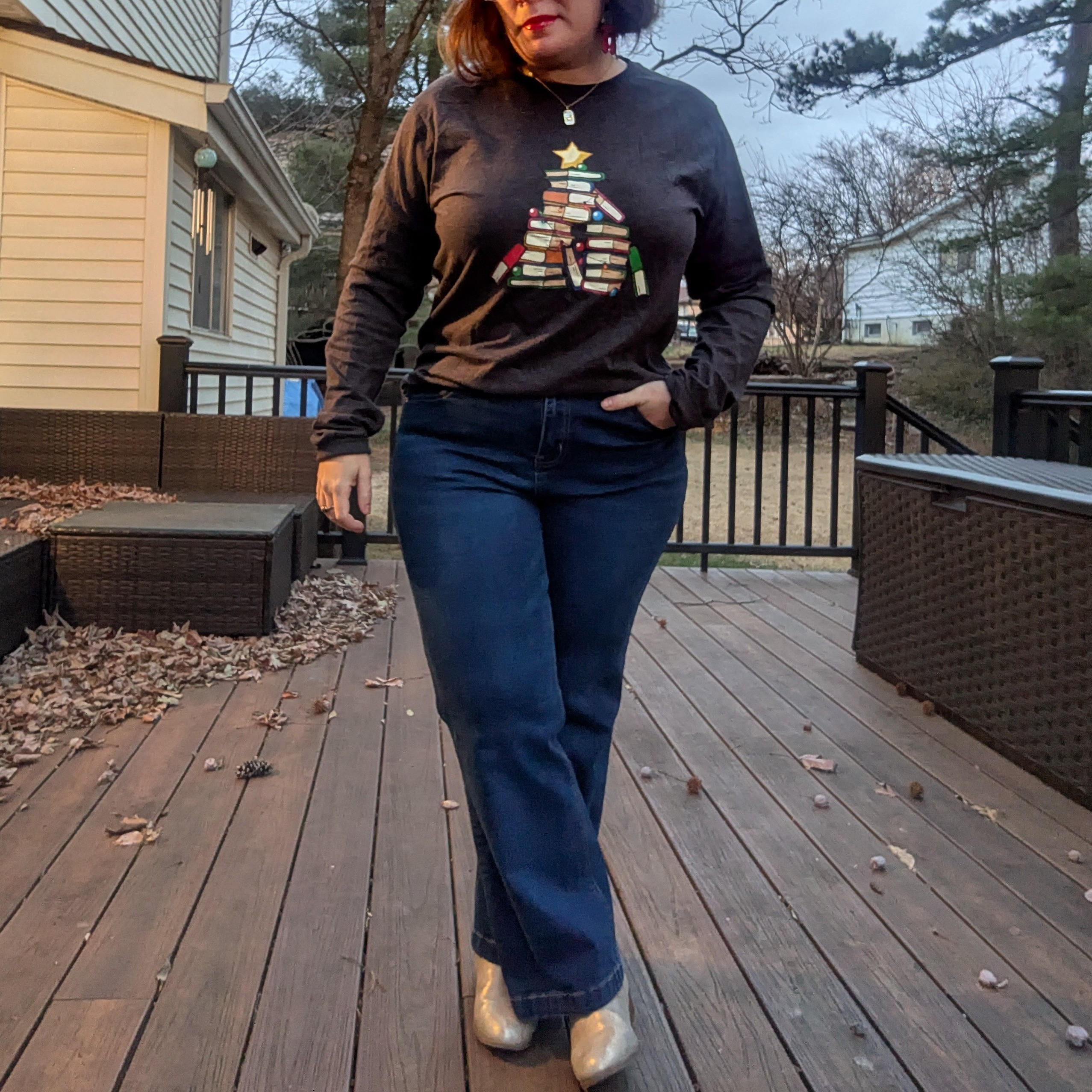 Tee similar, jeans tts, boots similar, headband linked 

#LTKSeasonal #LTKMidsize #LTKPetite