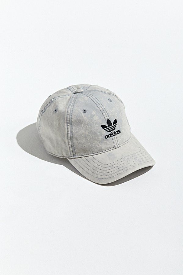 adidas Originals Cloud Wash Cotton Baseball Hat - Black at Urban Outfitters | Urban Outfitters (US and RoW)