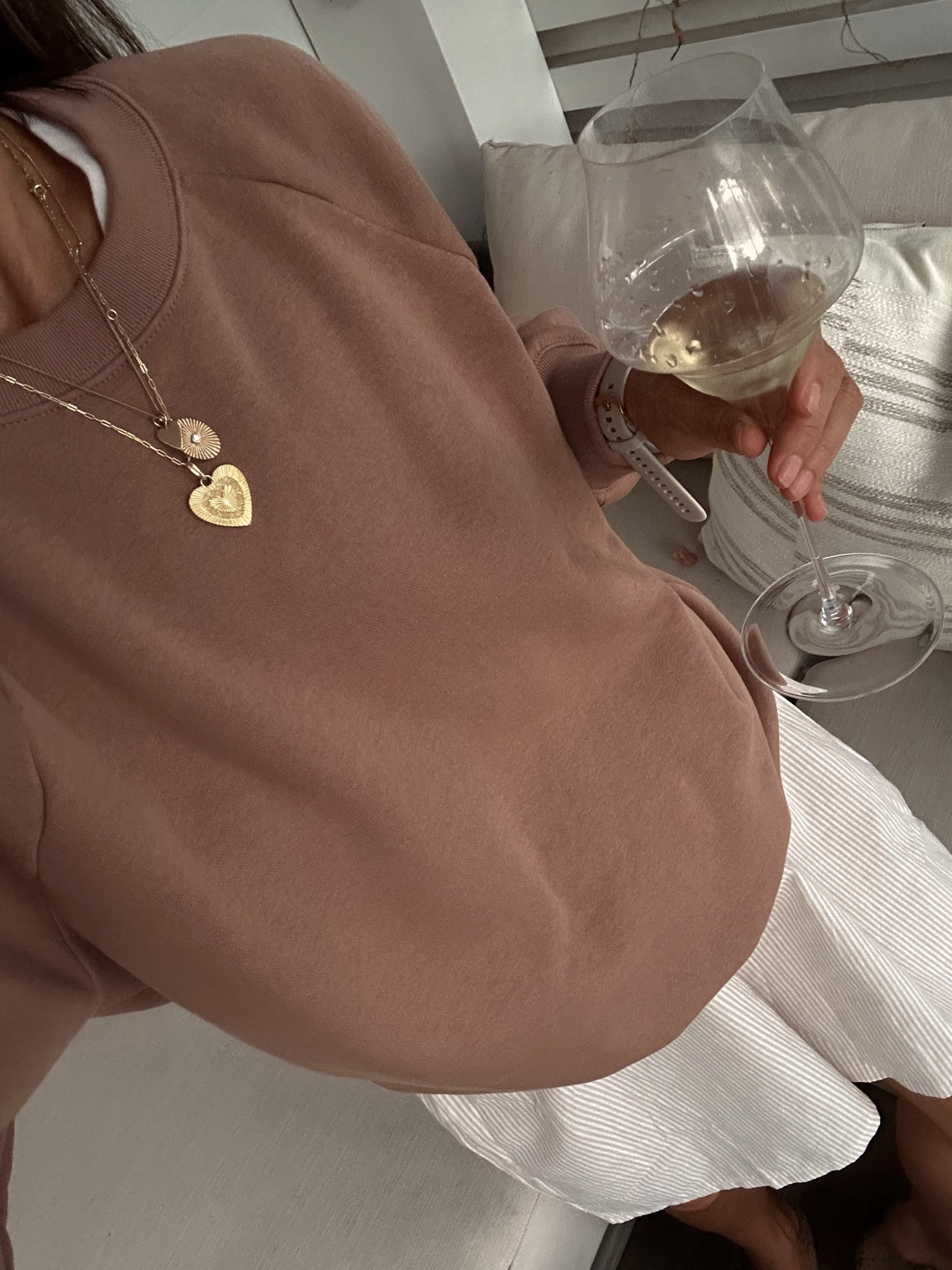 Camel sweatshirt is so soft. Runs tts (wearing an Xs) and it fits loose but not oversized. If you want it more oversized size up.
30% off and it’s under $50. 

#LTKOver40