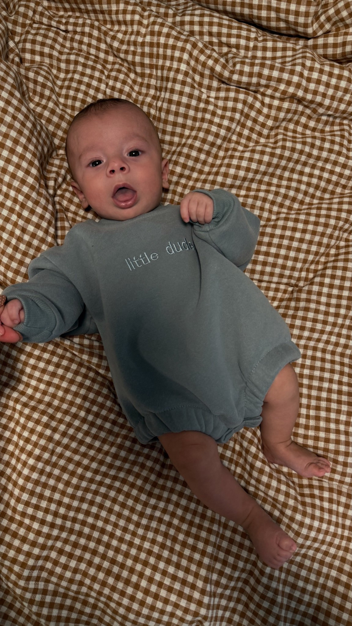 BABY BOY OOTD! 
little dude romper! 

#LTKBaby #LTKKids #LTKStyleTip