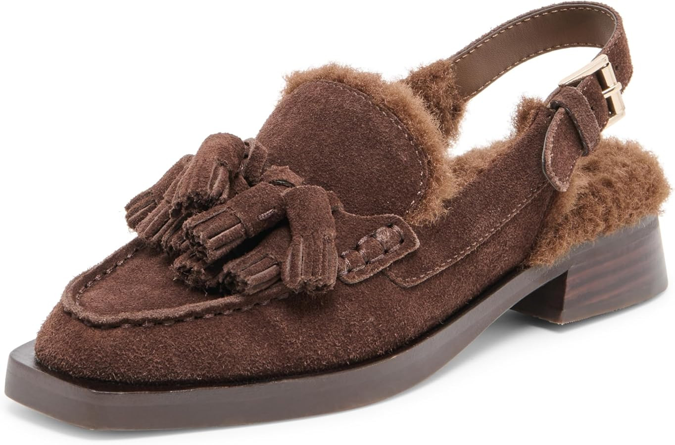 Dolce Vita Women's Hamlit Plush Loafer | Amazon (US)