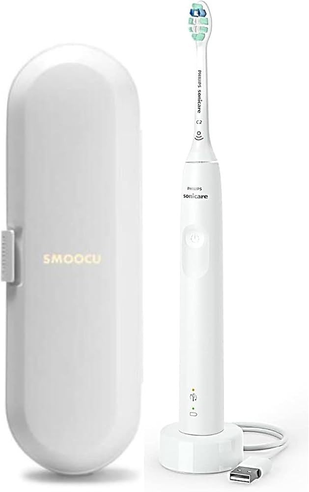 Philips Sonicare Electric Toothbrush Bundle with Smoocu Case and Charging Dock - Sonic Whitening ... | Amazon (US)
