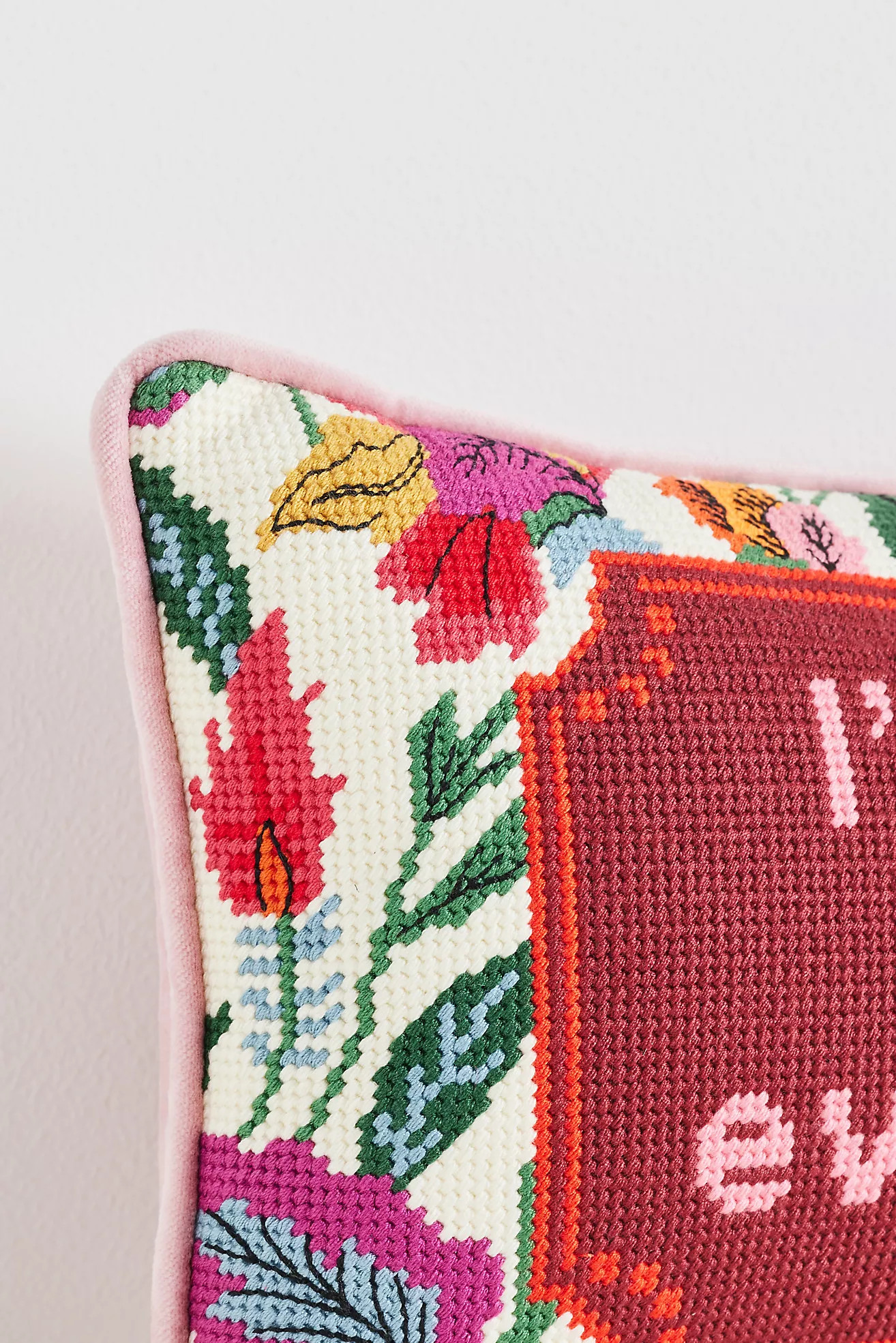 Furbish Studio Petite Needlepoint Pillow | Anthropologie (US)