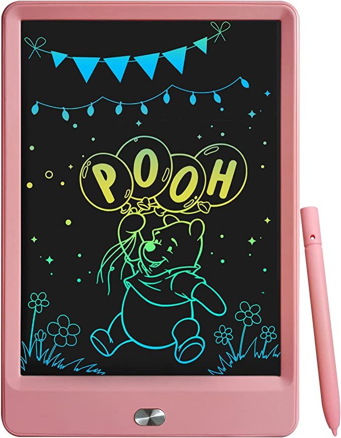 TEKFUN LCD Writing Tablet Doodle Board, Girls Toys Colorful Drawing Tablet Writing Pad, Girls Gif... | Amazon (US)
