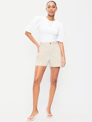 High-Waisted OGC Chino Shorts -- 4-inch inseam | Old Navy (US)
