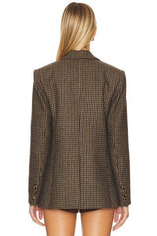 Elodie Alex Blazer in Brown Combo | Revolve Clothing (Global)