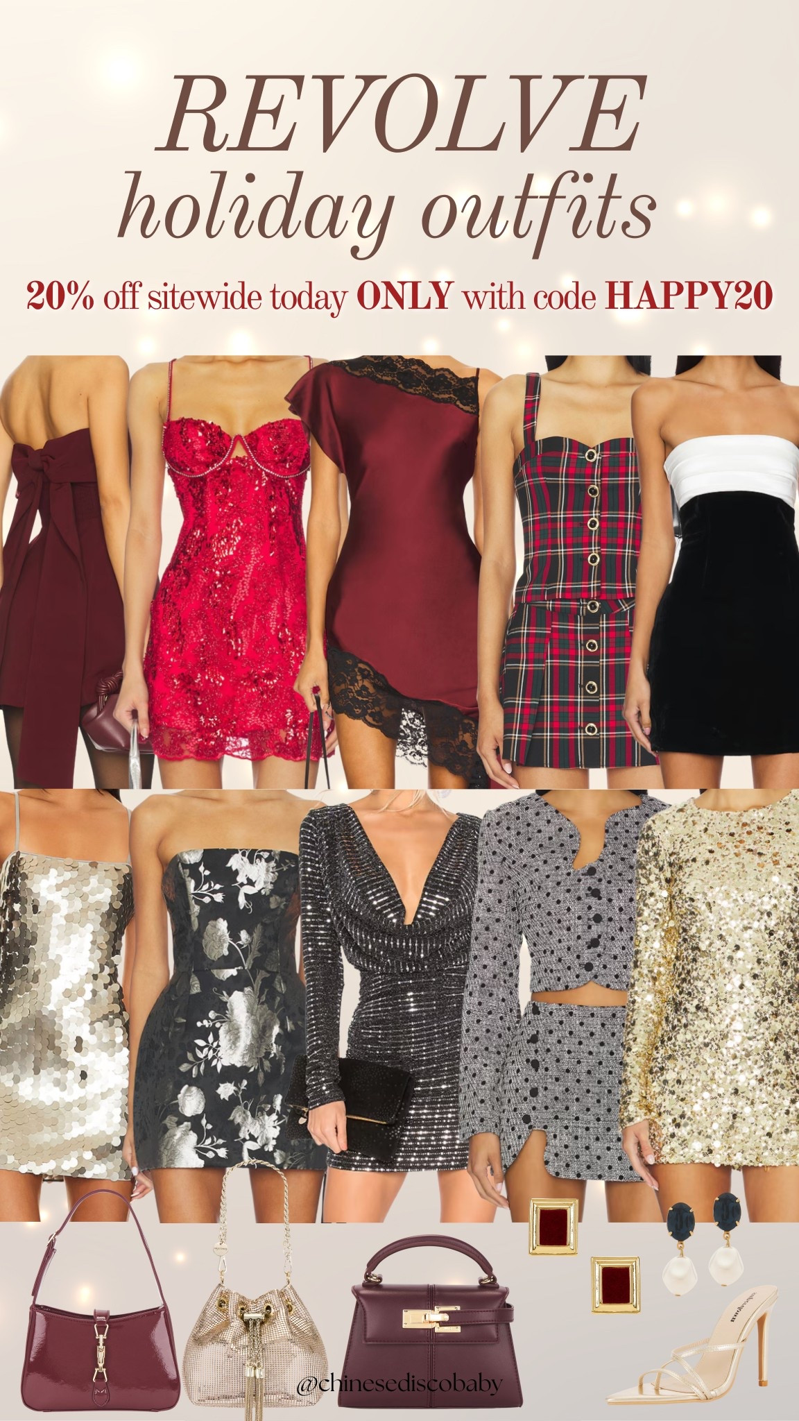 Holiday outfit inspo! TODAY ONLY you can get 20% off revolve and this never happens

#LTKHoliday #LTKGiftGuide #LTKootd