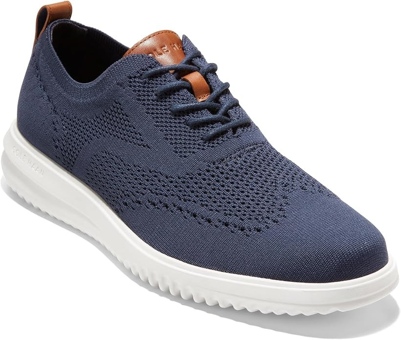 Cole Haan Men's Grand+ Stitchlite Wing Tip Oxford | Amazon (US)