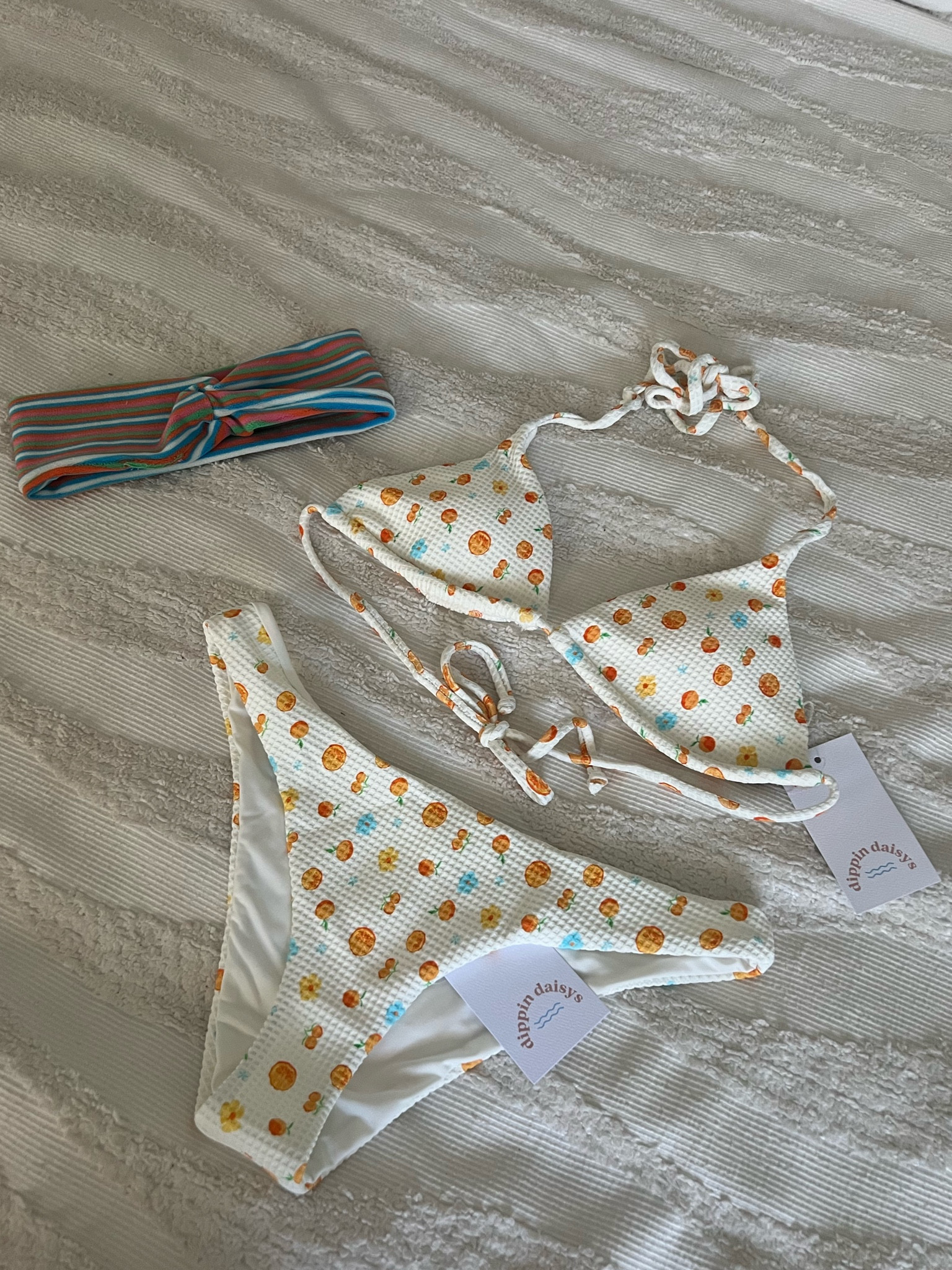a perfect bikini for summer 
🍊🍒🍋🍉🍑🍓 
size: small 

#LTKSeasonal #LTKFindsUnder100 #LTKSwim