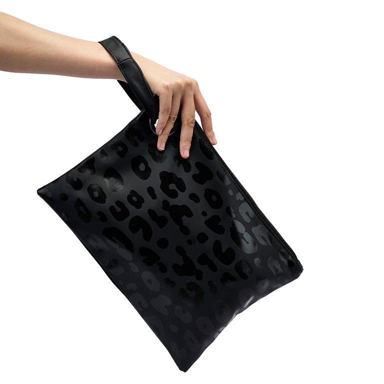 Fugua Wristlet Wallets for Women Vegan Leather Classic Hand Bags Women Clutch Purse | Walmart (US)