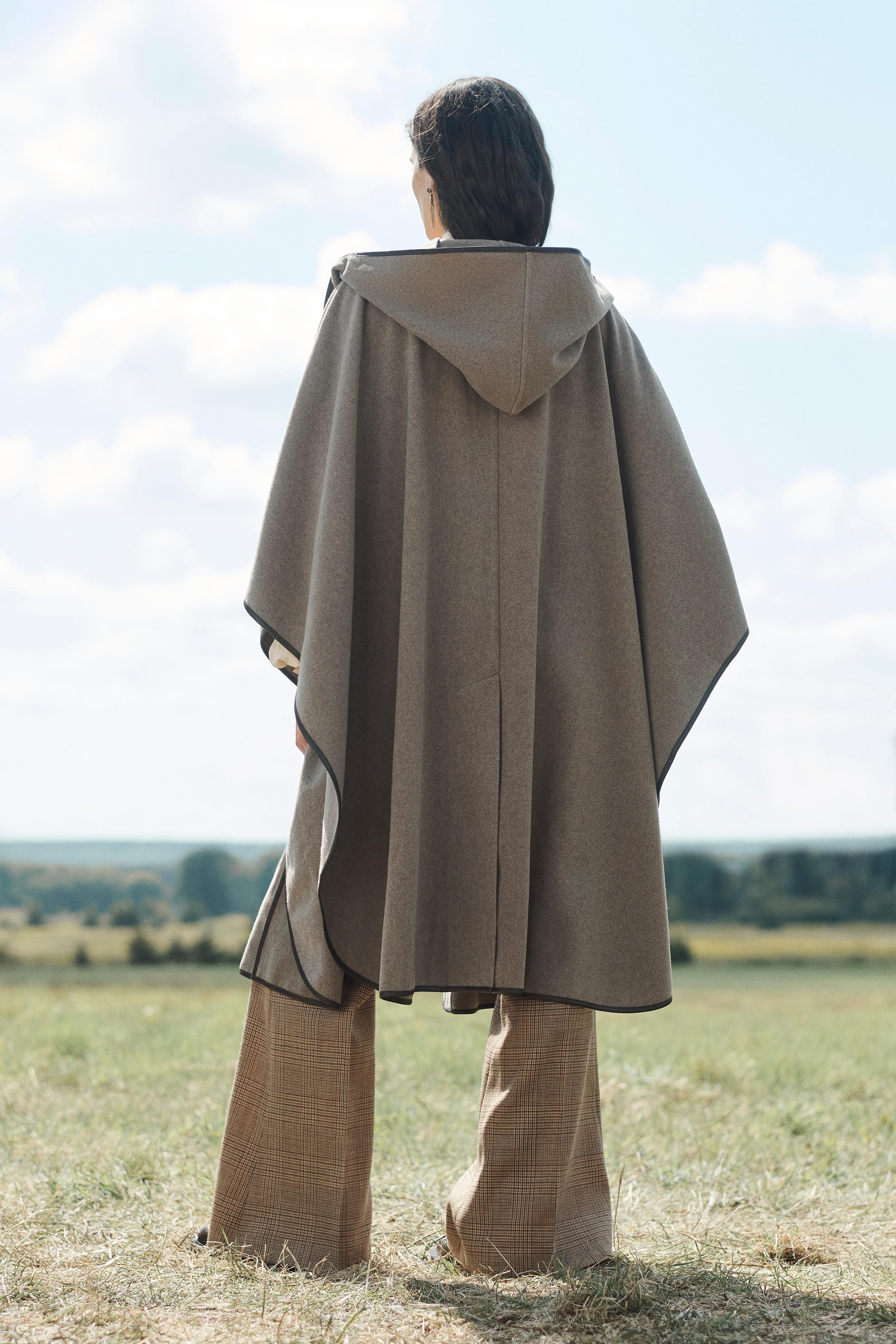 OVERSIZE WOOL BLEND CAPE LIMITED EDITION | Zara UK