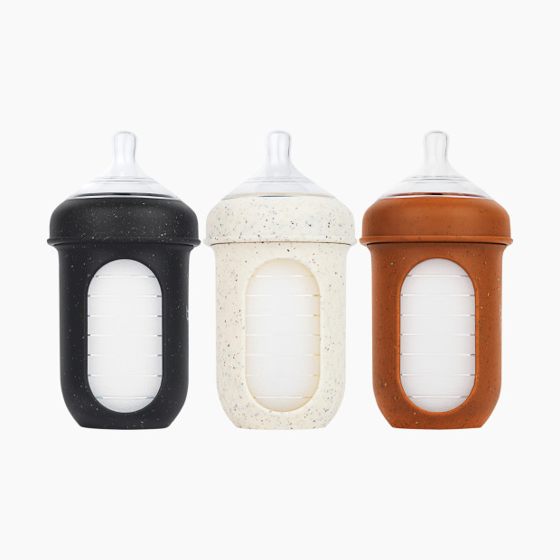 Boon NURSH Silicone Pouch Bottles in Speckle Size 8 oz | Babylist