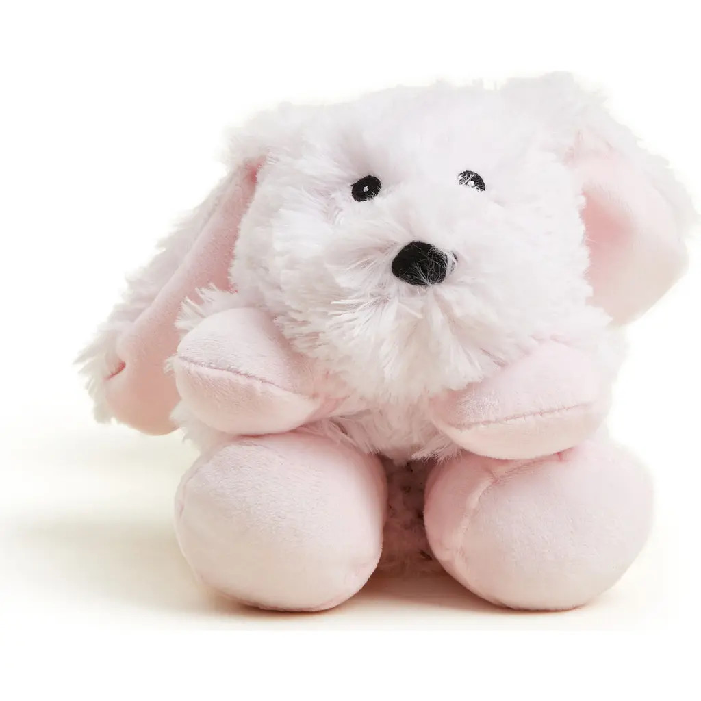 Warmies Bunny Plush Neck Wrap in Light Pastel Pink at Nordstrom | Nordstrom