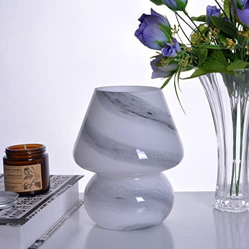 Mushroom Lamp, Anykonio Planet Series Glass Dimmable 2200/3000/5000K Mushroom Light Night Light B... | Amazon (US)