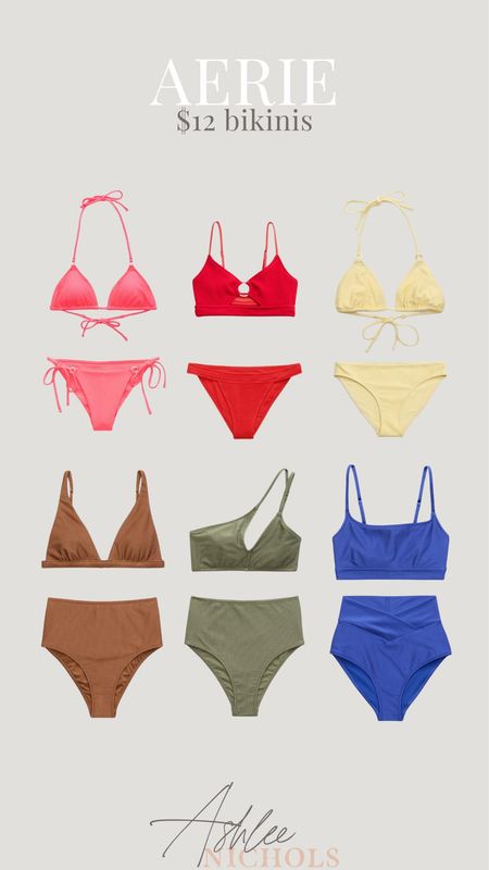 Aerie is having $12 bikinis! These would be perfect for the summer! 

Aerie, on sale, aerie bikinis, aerie swim, summer styles, summer swim

#LTKswim #LTKfindsunder50 #LTKsalealert