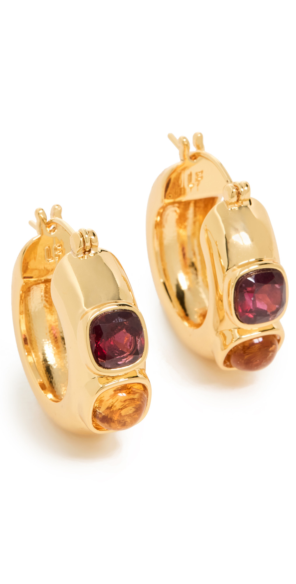 Lizzie Fortunato Piet Hoop Earrings in Sunset | Shopbop