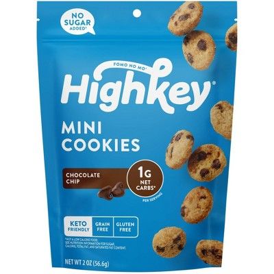 HighKey Chocolate Chip Mini Cookies - 2oz | Target