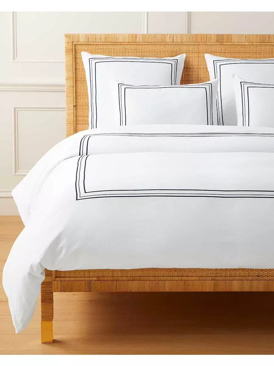 Soho Sateen Duvet Cover | Serena and Lily