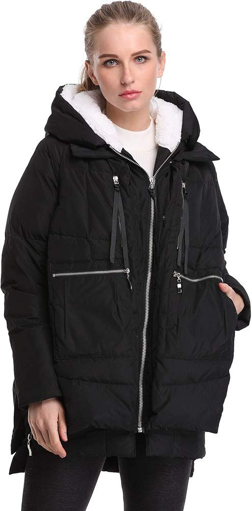 Women's Winter Down Jackets Long Down Coats Warm Parka with Hood | Amazon (US)