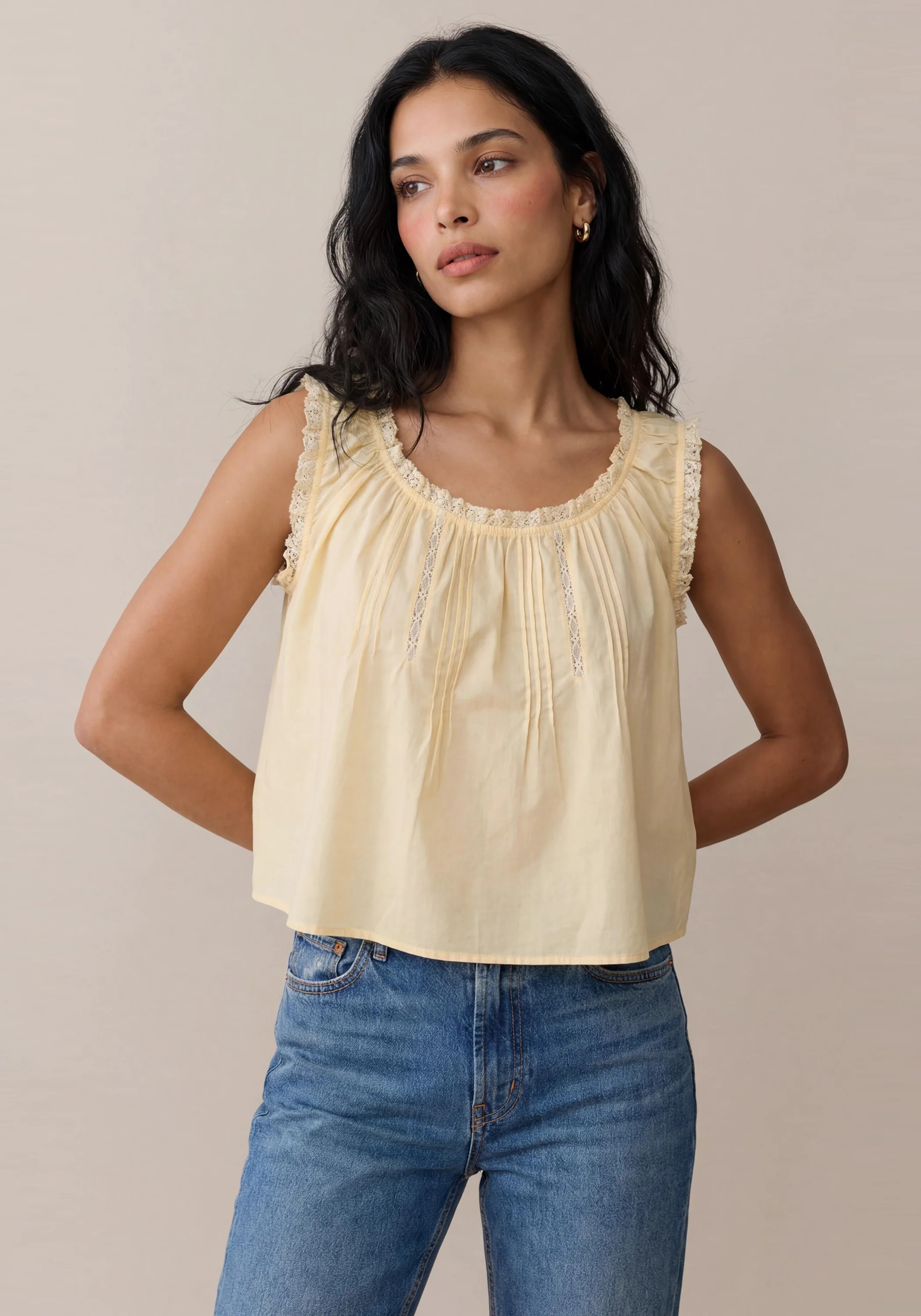 Violetta Cotton Top | Few Moda