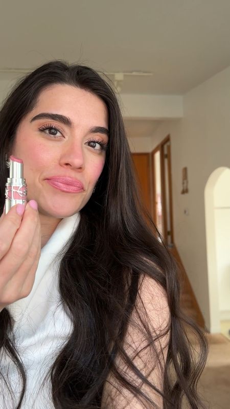 Ysl loveshine lip oil stick 
Hybrid of a lipstick , lipgloss & a tinted lip balm. Glide’s on so smoothly. 
shade shown is #44 
It’s a pretty pink nude.
 Great Mother’s Day gift idea 

#LTKbeauty #LTKVideo #LTKGiftGuide