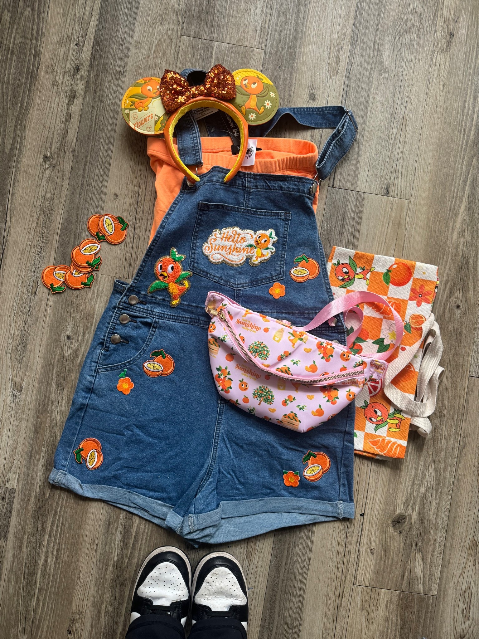 Orange bird Disney outfit 
