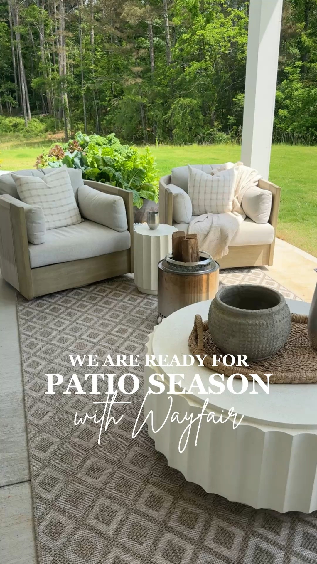 #ad @Wayfair has everything you need to get your patio ready for the summer time☀️ From outdoor seating to patio rugs and garden planters, Wayfair has it all!! #ad #wayfair #wayfairpartner #outdoor #wishyouwerehere

#LTKHome #LTKSaleAlert #LTKSeasonal