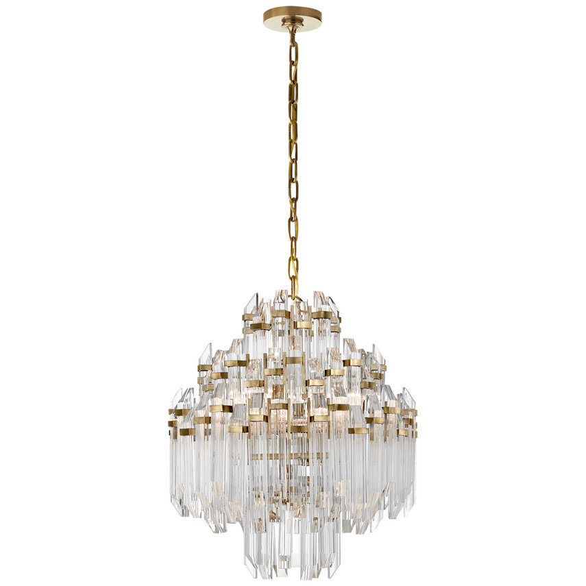 Adele Four Tier Waterfall Chandelier | Visual Comfort