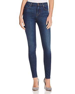J Brand Maria High Rise Skinny Jeans in Fleeting | Bloomingdale's (US)