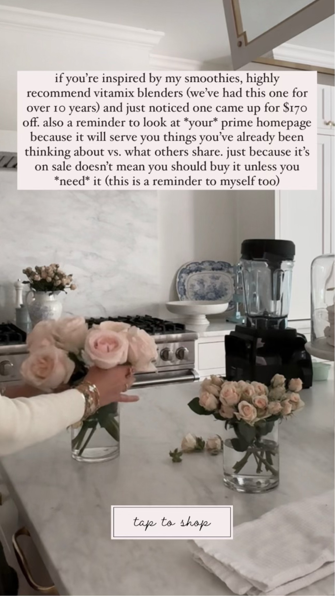 Happy Prime Day! My go-to Vitamix is on sale today. So many good essentials are included in Prime day this year. 