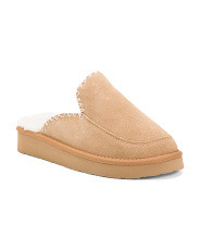 Suede Cafe Scuff Slippers | Marshalls