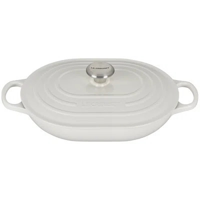 Le Creuset Signature Enameled Cast Iron 3.75 Qt Oval Casserole with Lid | Wayfair North America