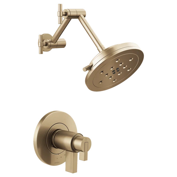 Litze® Thermostatic Shower Faucet with TempAssure® | Perigold