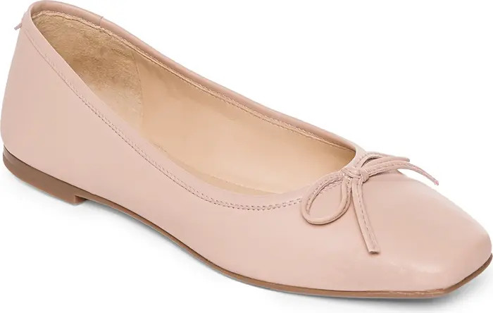BERNARDO FOOTWEAR Square Toe Ballet Flat | Nordstrom | Nordstrom
