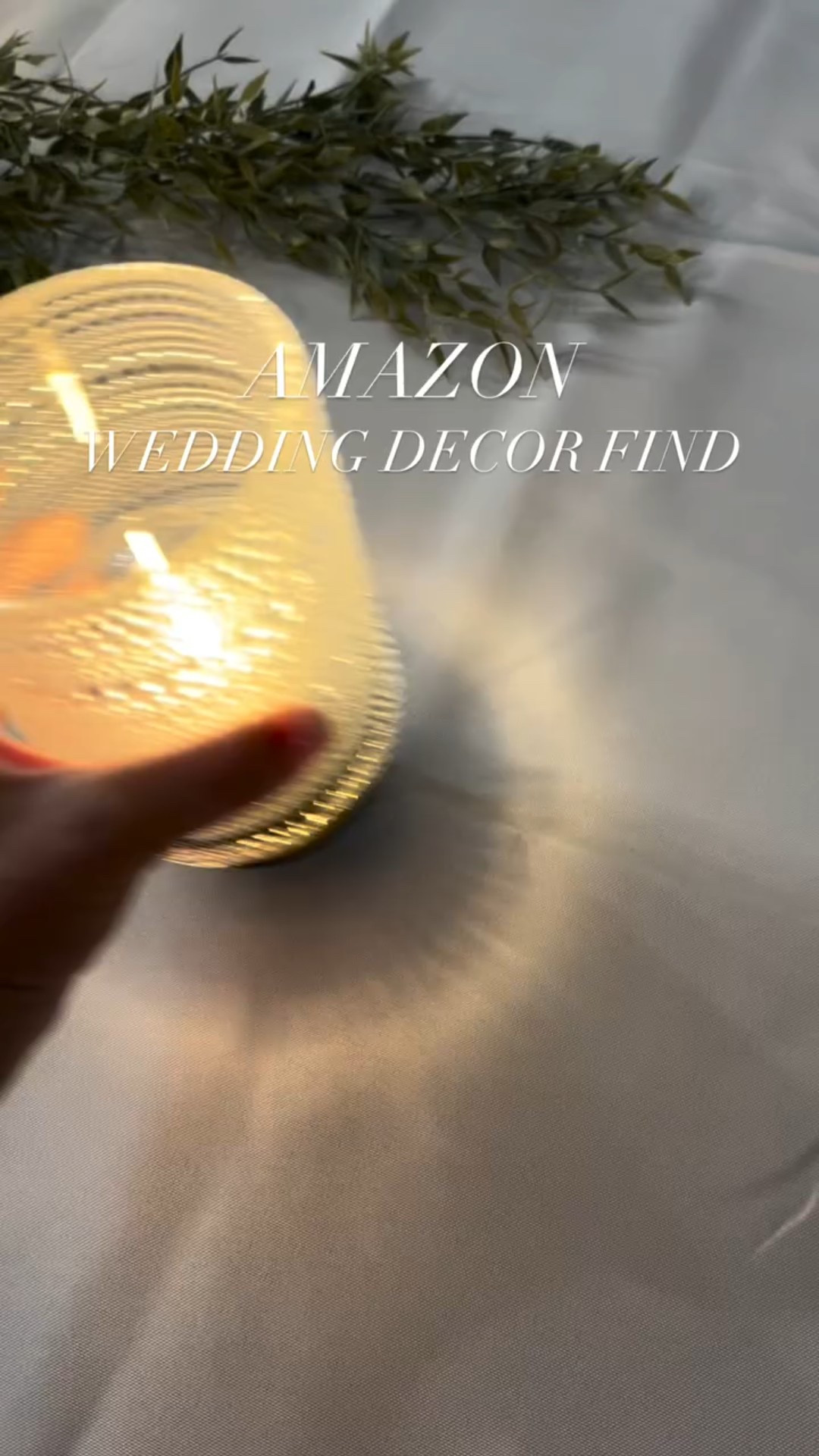 Aren’t they awesome? It’s like a perfect mix between a candle and a lamp! So great for event decor OR home decor!

#weddingtips #2025bride #weddingsavings #weddingsavingstips #weddingonabudget #weddingadvice #weddingplanningadvice #weddingplanningtips #amazonweddingfinds #amazonwedding #2025wedding #2026wedding

#LTKWedding #LTKHome