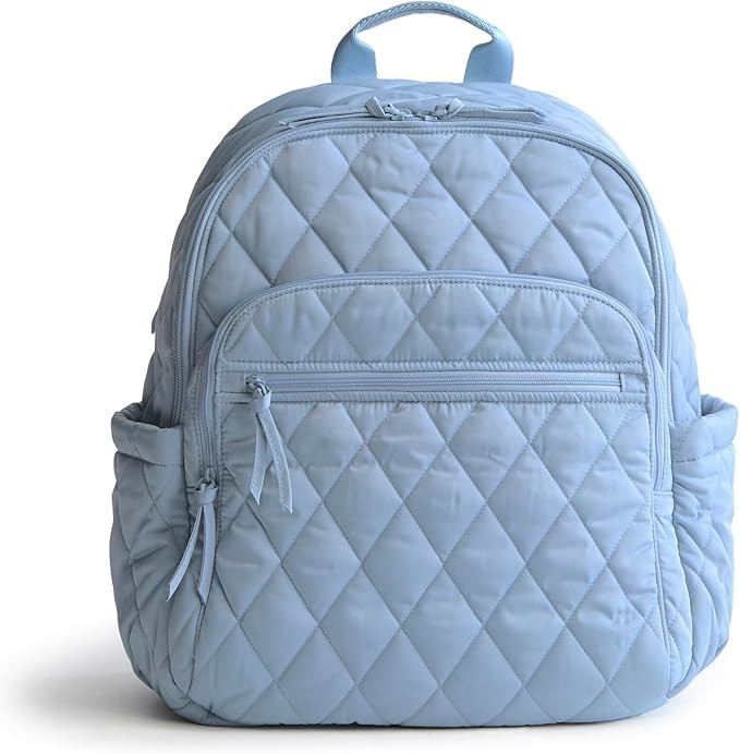 Vera Bradley Performance Twill Bancroft Backpack, Soft Chambray | Amazon (US)