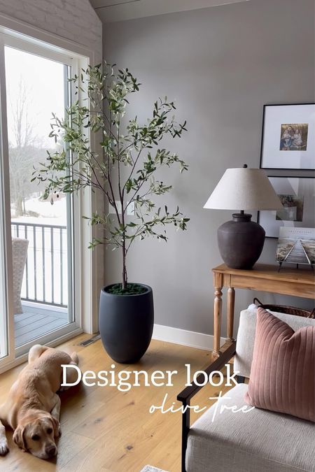 Designer Look Olive Tree - Designer inspired decor - Home decor - faux greenery 

#LTKhome