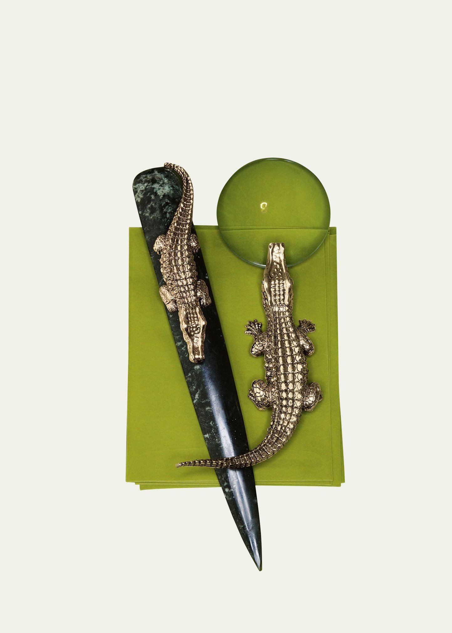 L'Objet Crocodile Letter Opener | Bergdorf Goodman