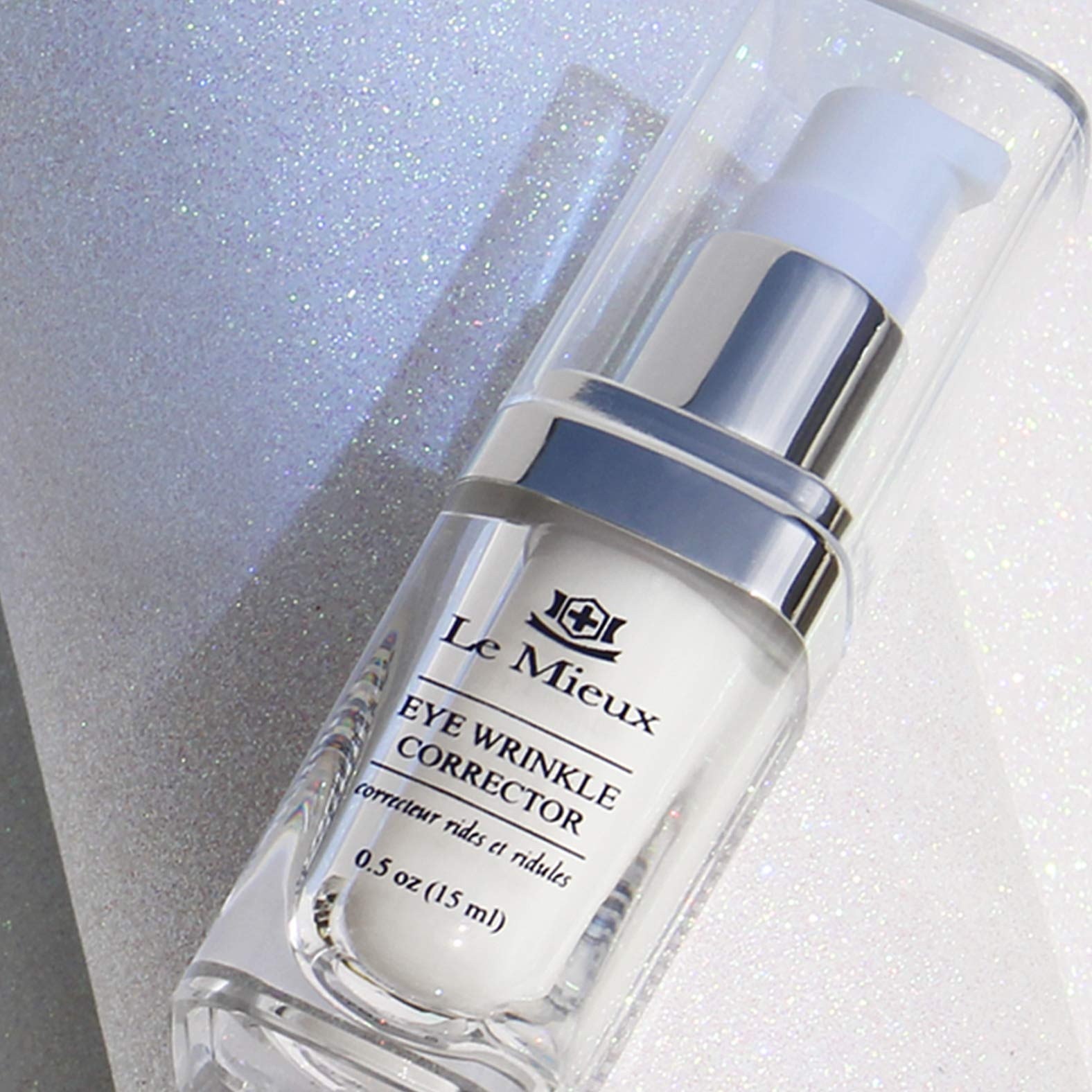 Le Mieux Eye Wrinkle Corrector Cream - Hyaluronic Acid Moisturizer for Eyes with 7 Potent Peptides & | Amazon (US)