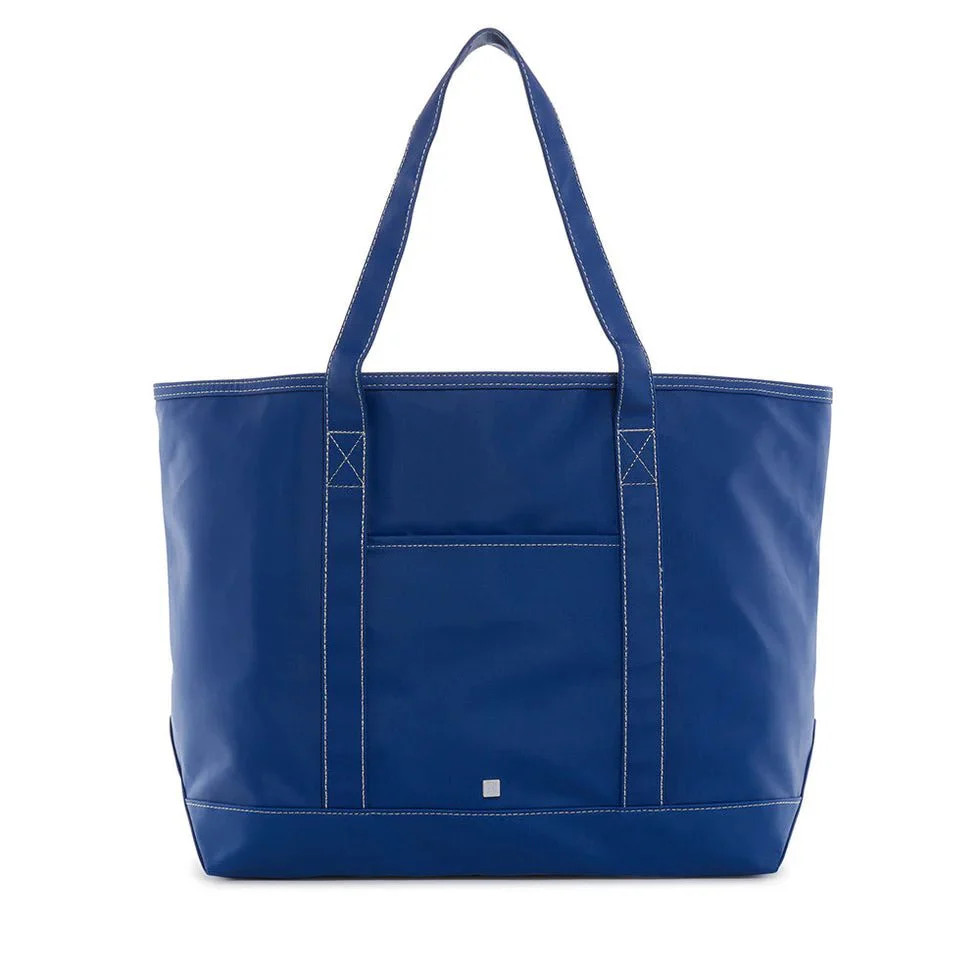 Blue Bell Coated Canvas Maxi Tote | Morrow and Main