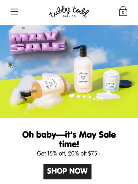 Tubby Todd SALE! This stuff never goes on sale and we swear by this brand. Perfect for those little babies and toddlers! Linked our must haves  

#LTKSaleAlert #LTKKids #LTKBaby