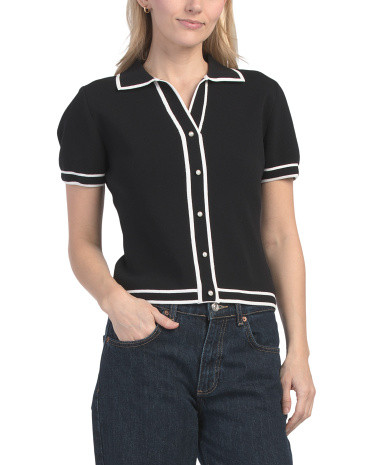 Sculpt Knit Top | TJ Maxx