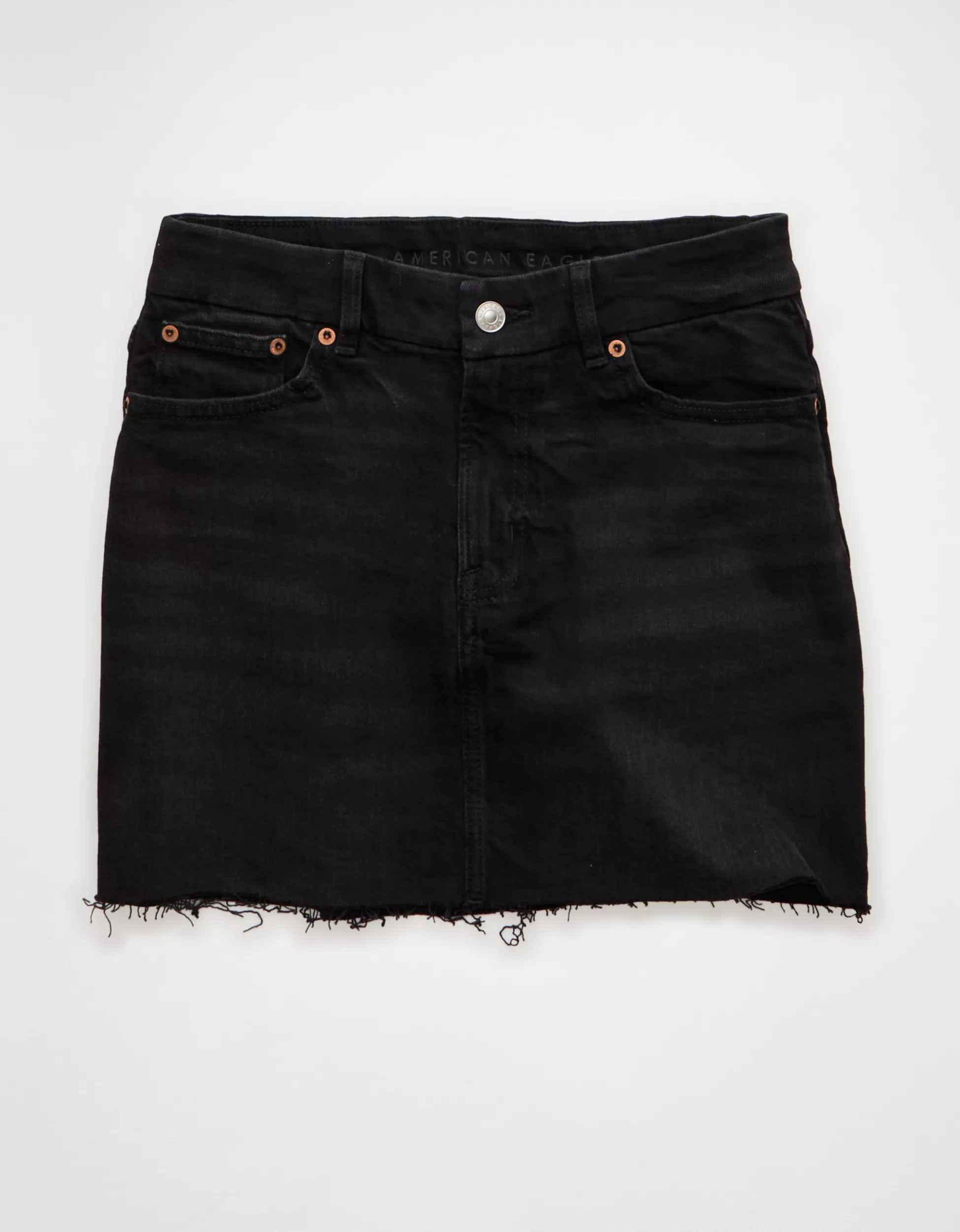 AE Curvy High-Waisted Mini Skirt | American Eagle Outfitters (US & CA)